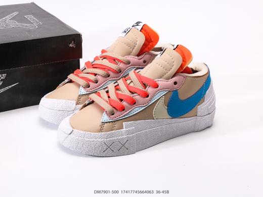 耐克SACAI x Nike Blazer Low解构低帮休闲运动板鞋DM7901-500男女鞋 商品图8