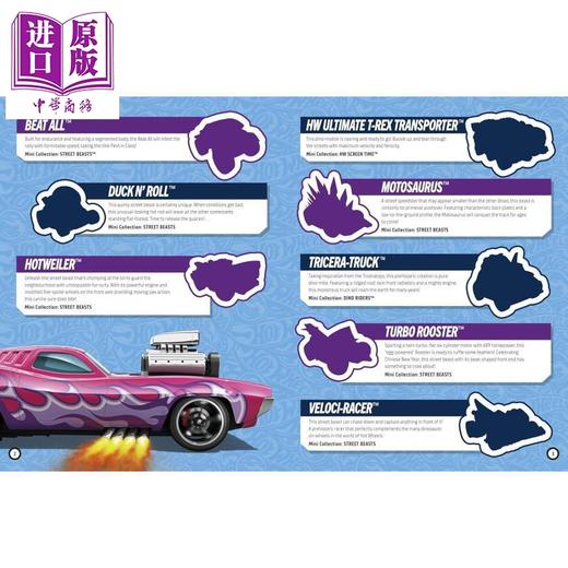 【中商原版】风火轮 贴纸书 Hot Wheels Sticker Book 英文原版 儿童卡通动画 活动玩具书 进口亲子童书 超200款贴纸 3岁以上 商品图1