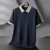 【DPF】大依优型大码男装时尚休闲商务翻领短袖毛衣POLO衫男半袖针织衫 商品缩略图1