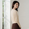 金三塔桑蚕丝弹力拉绒打底衫女宽松透气轻运动舒适内搭保暖内衣女  NZFFD724/NZFDD901 商品缩略图3