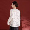 QS剪花工艺2025秋冬新中式真丝桑蚕丝上衣轻奢时尚减龄长袖款1289 商品缩略图2