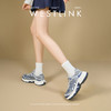 西遇厚底老爹鞋女新款秋季透气户外休闲鞋子轻便增高运动鞋K1857050 商品缩略图3