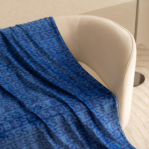 【分仓直发包邮】BOSS简约logo毯（120×150cm）HBMT-037 商品图2