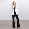 IWY/高级感英伦风西装套装女新款黑色微喇裤职业西服两件套CP2357 商品缩略图1
