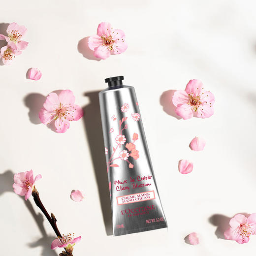 3253581754061 欧舒丹L'OCCITANE 【官方正品】保湿润手护手霜玫瑰樱花香氛大容量特润150ML 商品图1
