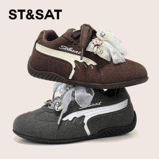 【童鞋】星期六蝴蝶结芭蕾风女童德训鞋SSD3192U31 商品图2