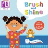 【中商原版】必备技能 刷牙牙 Star Skills Brush and Shine 英文原版 幼儿纸板书 亲子绘本图画书 进口低幼童书1-4岁 带翻页 商品缩略图0