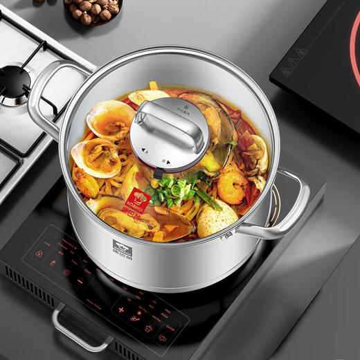 康巴赫-甄享304防溢汤锅22cm 商品图6