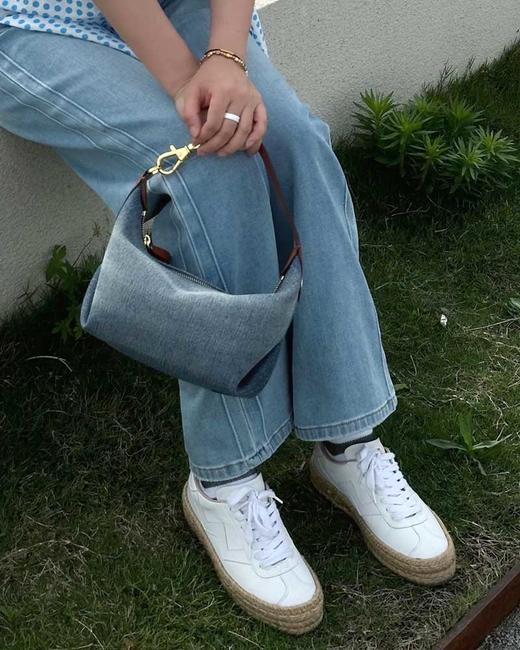 现货 THS-无 RL马球家 客供水洗打磨做旧腋下包 CQ1415 商品图2