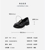Westory2025年秋季方圆头型乐福鞋开边珠牛皮百搭甜酷深口单鞋S25CM76751 商品缩略图8