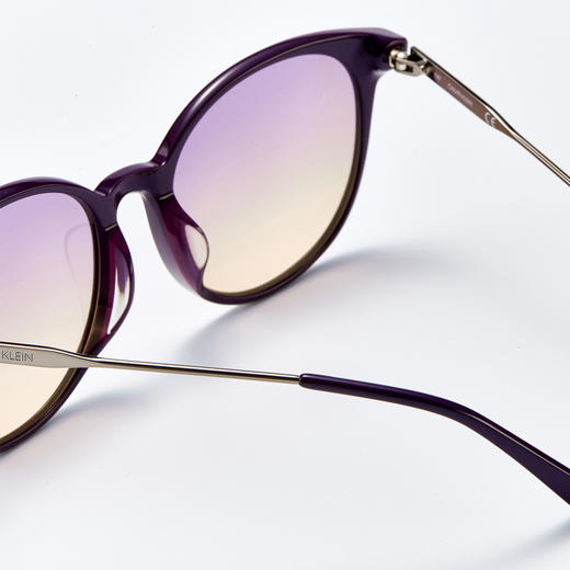 7883901107876 卡尔文克雷恩Calvin Klein CK圆框ins街拍潮搭女士高清墨镜太阳镜CK18711SA 商品图4