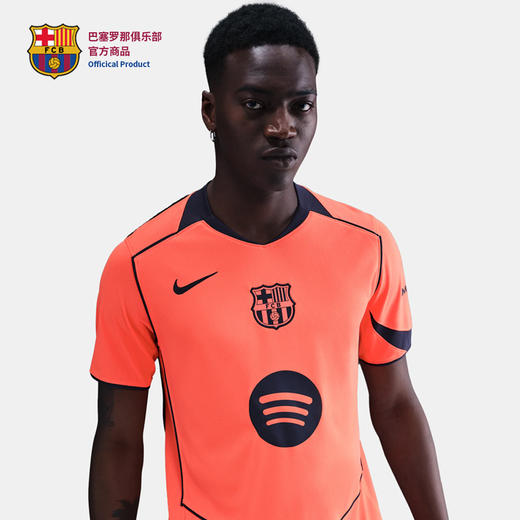 【官网同款】巴塞罗那俱乐部丨巴萨25-26赛季第二客场-球迷版球衣 商品图1