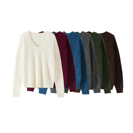 （合作款）经典羊毛羊绒上衣精制针织衫  yb1022016 商品图5