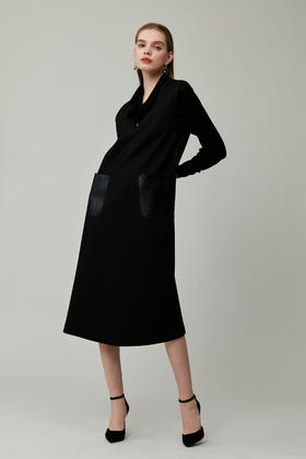 SAFICOO 时尚气质 包容性佳 马甲式连衣裙