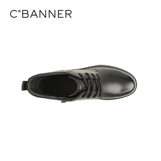 千百度冬季商务正装纹理细腻 柔软舒适男时尚休闲鞋A25506012 商品图2