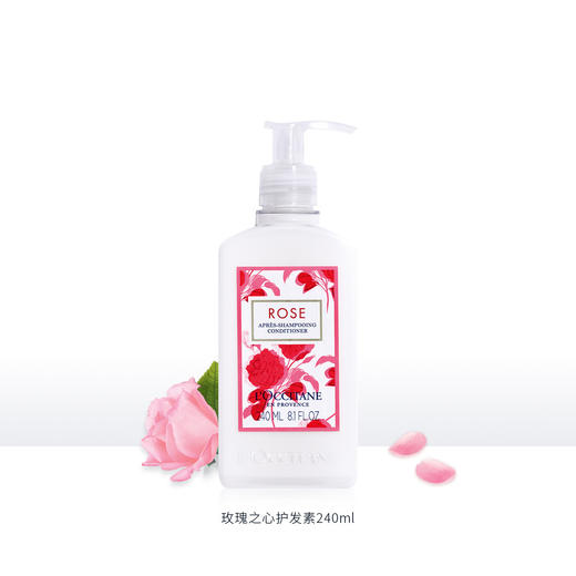 3253581767917 欧舒丹L'OCCITANE 【柔顺修护】瑰香之心护发素玫瑰香氛修护受损防毛躁 240ML 商品图1
