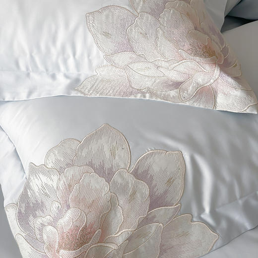 自然醒A类50支全棉刺绣四件套-雅花舒棉AN 商品图4