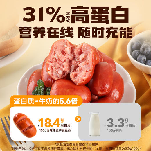 【39任选10件】魔芋脆脆肠35g*2个 商品图4