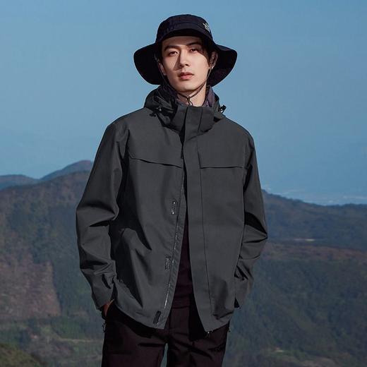 239秒杀！【拓路者冲锋衣】拓路者户外登山防风防水外套男（朱雀无标通用款） 商品图7