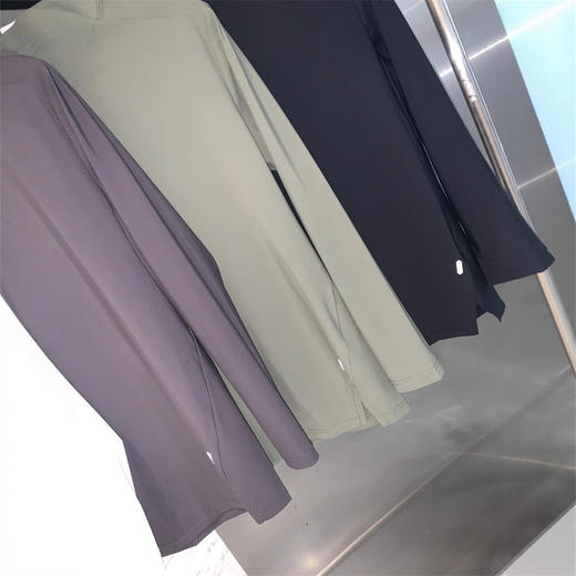 专业户外！2025运动机能冰丝速干透气高弹休闲半拉链打底立领长袖T恤男款！ 商品图1