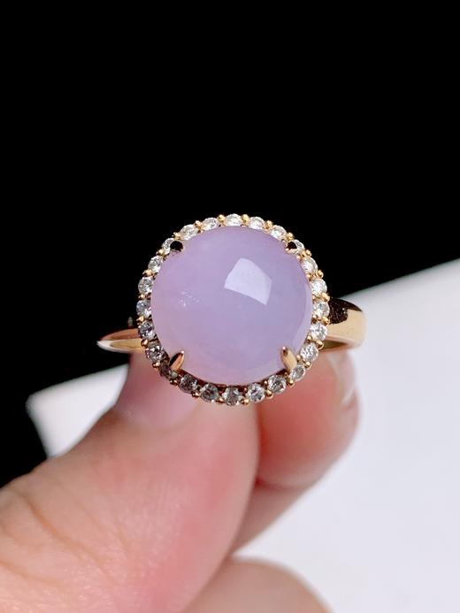 蛋面翡翠戒指 商品图1