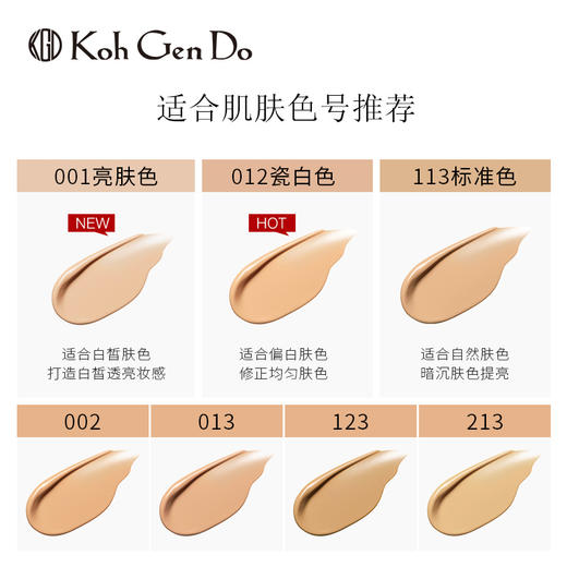 KohGenDo 江原道 全新小红管超高清皇牌保湿粉底液 20g 商品图7