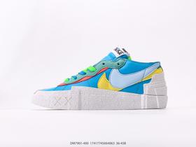 耐克SACAI x Nike Blazer Low解构低帮休闲运动板鞋DM7901-400男女鞋