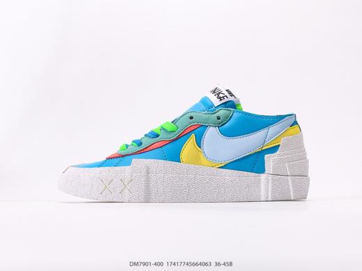 耐克SACAI x Nike Blazer Low解构低帮休闲运动板鞋DM7901-400男女鞋 商品图0
