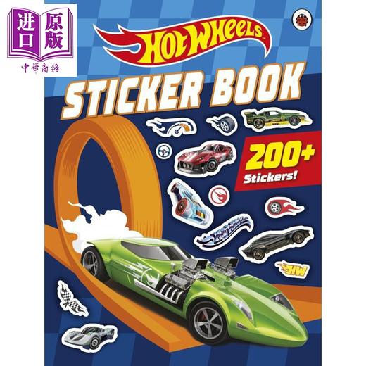 【中商原版】风火轮 贴纸书 Hot Wheels Sticker Book 英文原版 儿童卡通动画 活动玩具书 进口亲子童书 超200款贴纸 3岁以上 商品图0