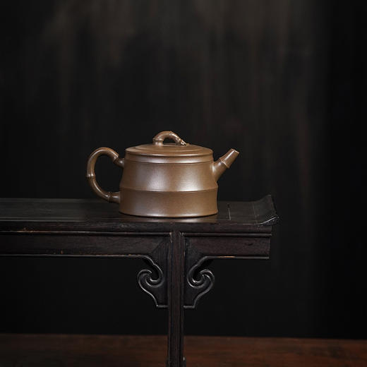 龙德堂陶艺 徐飞制《翠簧》原矿青段 210cc 库存请咨询客服 商品图1