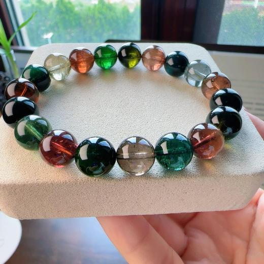 10mm单圈老矿碧玺手串 商品图3