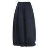 QYM 95836-Y松紧高腰灯笼裙时尚休闲A字裙 商品缩略图4