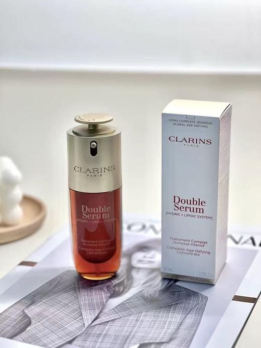 【双12抢先购 限时特惠】法国 Clarins娇韵诗弹簧四件套（弹簧水200ml双萃精华50ml日霜50ml晚霜50ml）送礼盒礼袋 商品图3