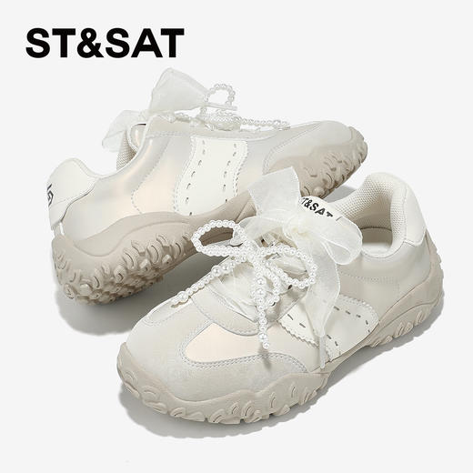 【童鞋】星期六精致蝴蝶结防滑耐磨女童德训鞋SSD3191U21 商品图8