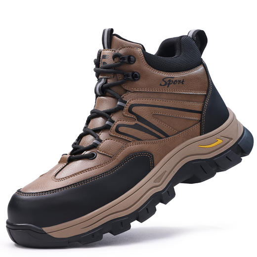 劳保鞋徒步系列防砸防刺穿欧标钢包头凯夫拉橡胶底耐磨防滑 商品图8