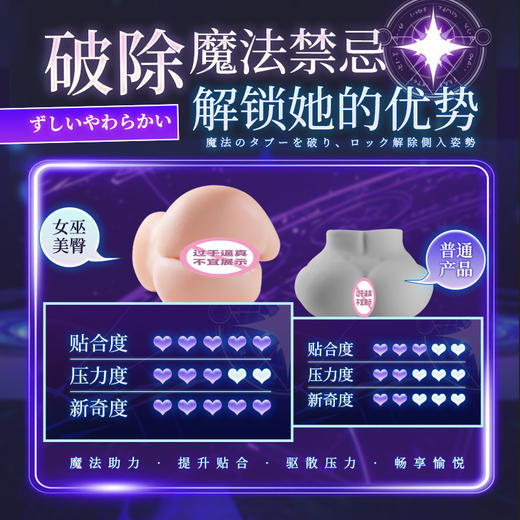 【男用器具】谜姬 次元之恋智慧女巫-琳雅侧入美臀【购买联系负责人备案】 商品图1