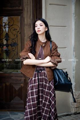 【门店同款】ENJOY秋季美式夹克外套 165243457