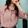 M家同款 一眼沦陷的「美式复古」干枯玫瑰纯棉牛仔外套衬衫 商品缩略图2