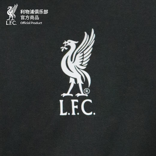 【官方正版】利物浦俱乐部 | 黑色针织连帽外套百搭拉链长袖 商品图4