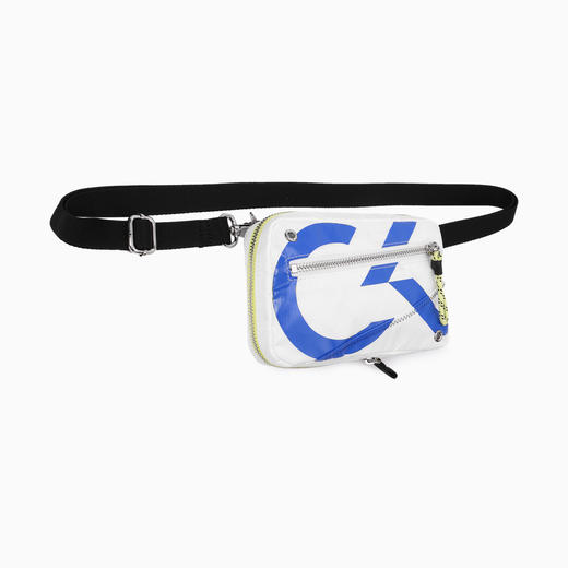 011334822527 卡尔文克雷恩Calvin Klein CK女包时尚潮流醒目撞色印花齿轮缝线拉链可调节斜挎包PH0356【86*16*11cm】 商品图1