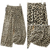 GYH 881豹纹印花松紧腰棉纱阔腿休闲裤灯笼裤 商品缩略图4