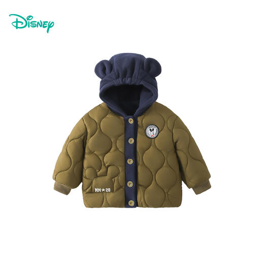 迪士尼宝宝童装男童秋冬新款棉衣儿童米奇宝宝夹棉外套ZD4ES015 商品图4