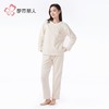 都市丽人睡衣牛奶绒烂花睡衣女士家居服长袖长裤法兰绒套装LHH2Q1 商品缩略图1