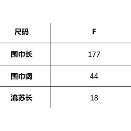 MA37039-105-F 咪珂猫Mammela Mika 【迷人温度 】百搭编织风长款加厚高级感温暖围巾【米白色】有掉毛现象，介意慎拍 商品图2