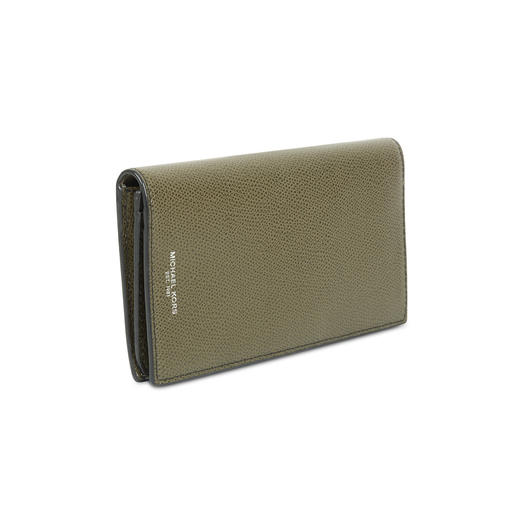 191934839771 迈克高仕MICHAEL KORS MK WARREN男士真皮两折多卡位手拿长款钱包【18x2x10cm】 商品图1