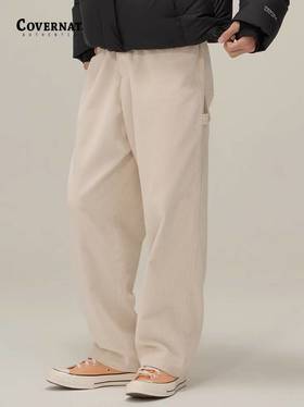 【云粉节】【6楼】6楼COVERNAT[布腰带] 灯芯绒半宽款裤子吊牌价899折后价539