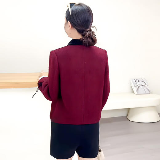 QYM 25YS17-Y宽松时尚开衫休闲上衣 商品图3