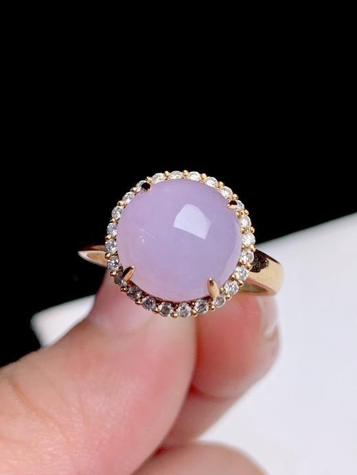 蛋面翡翠戒指 商品图4