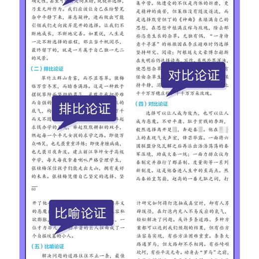 2026版《论题论点论据论证一本全-高中议论文一本通》 商品图3