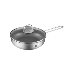 6932475203171 双立人ZWILLING 【炉灶通用】Nova Plus 炒菜锅煎锅不锈钢炒锅平底锅 28CM